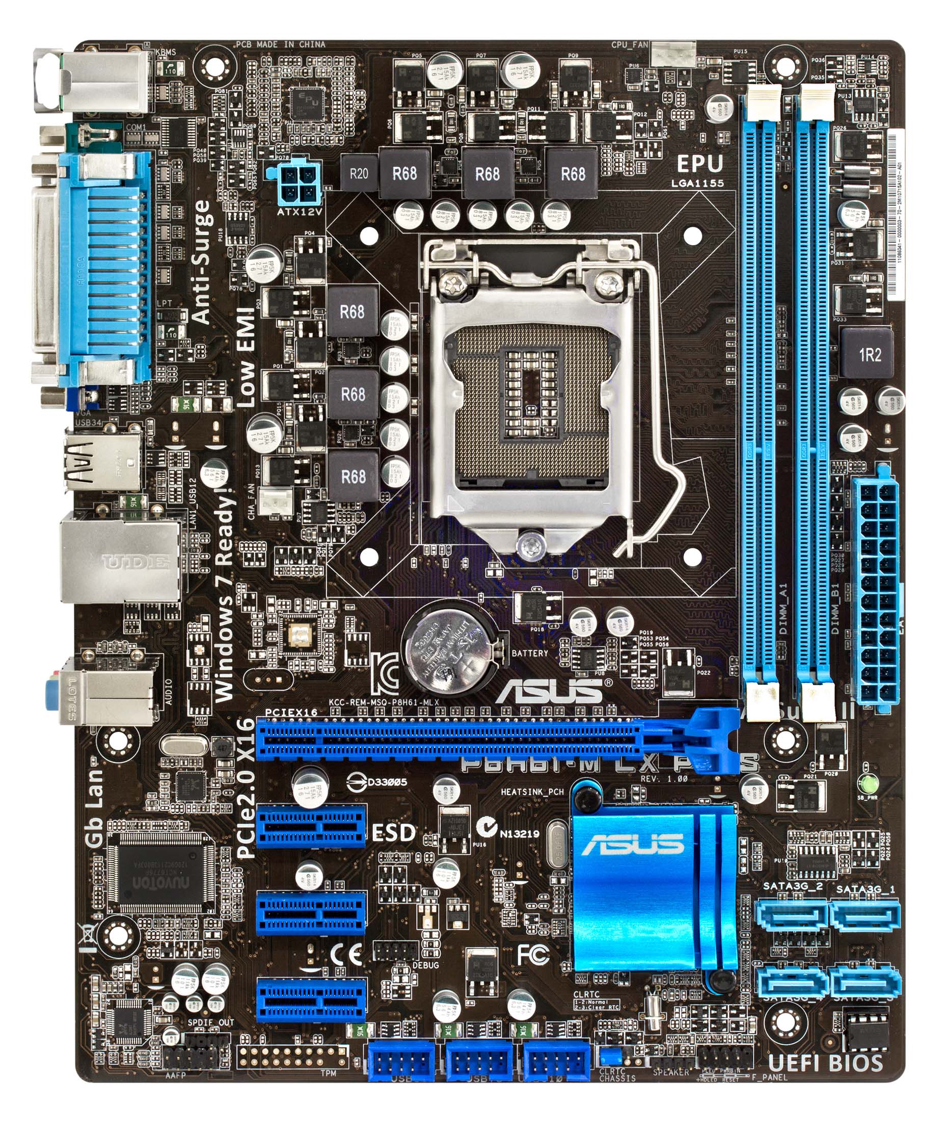Jual Harga ASUS P8H61-M LX Mainboard Jual Harga ASUS P8H61-M LX Mainboard